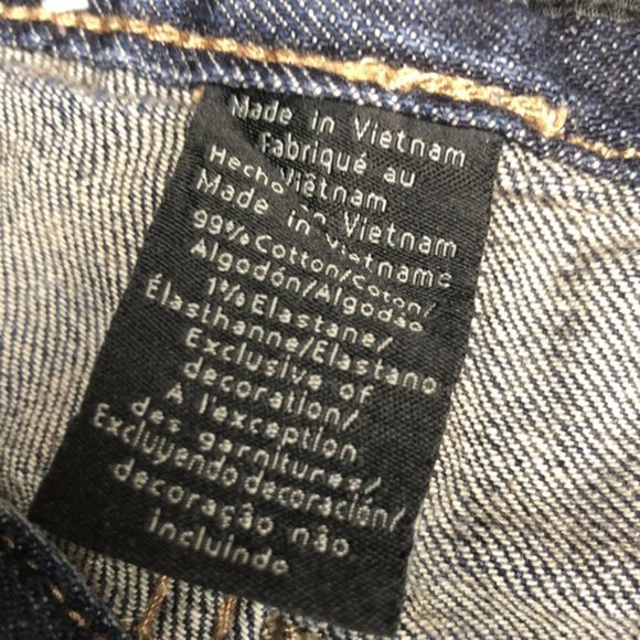 VINTAGE CALVIN KLEIN LEAN BOOT JEANS 12/31x30 ๐ฆ - Picture 4 of 14